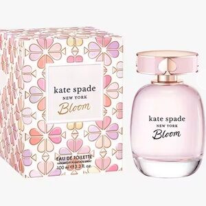 Kate Spade Bloom Perfume with Pink and Gold Design